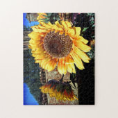 Zonnebloemen Puzzel (Verticaal)