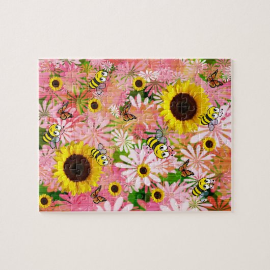 Zonnebloemen — puzzels (Horizontaal)