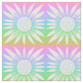 Zonnebloemen Rainbow Tegel Pattern Stof (Close Up)