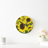 Zonnebloemen Ronde Klok (Huis)