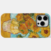 Zonnebloemen Rood Sinaasappel Geel Van Gogh Case-Mate iPhone Case (Achterkant (horizontaal))
