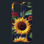 Zonnebloemen Rood Sinaasappel Geel Van Gogh Case-Mate iPhone Case<br><div class="desc">Zonnebloemen Rood Sinaasappel Geel Van Gogh Art.</div>