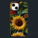 Zonnebloemen Rood Sinaasappel Geel Van Gogh Case-Mate iPhone 14 Hoesje<br><div class="desc">Zonnebloemen Rood Sinaasappel Geel Van Gogh Art.</div>