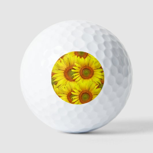 Zonnebloemen Rustieke Bloemige Zomer Gele Bruiloft Golfballen