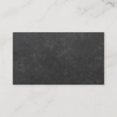 Zonnebloemen rustieke krijtbord bruiloft website R Visitekaartje (Achterkant)