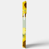 Zonnebloemen Rustige, bruine Waterverf Aangepast Case-Mate iPhone Case (Achterkant / Rechts)