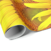 Zonnebloemen Rustisch Land Floral Summer Yellow Cadeaupapier (Rol Hoek)