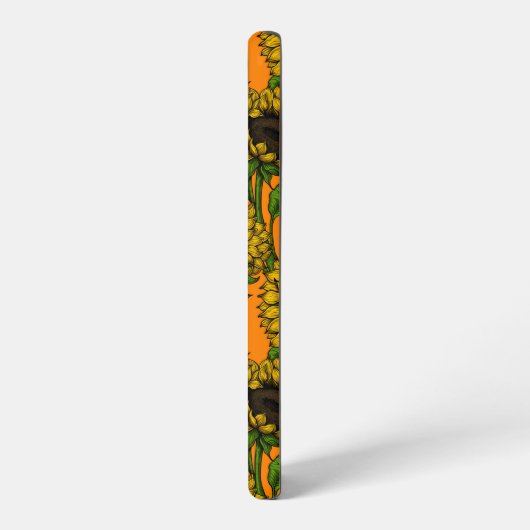 Zonnebloemen Samsung Galaxy Hoesje (Linkerkant)