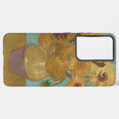 Zonnebloemen Samsung Galaxy Hoesje (Linkerkant)