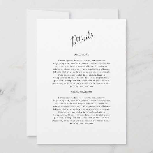 Zonnebloemen schetsen Rustisch kraftpapier bruilof Kaart (Achterkant)