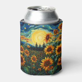 Zonnebloemen Schilderij Van Gogh Blikjeskoeler