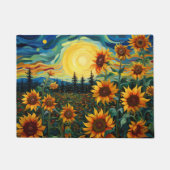 Zonnebloemen Schilderij Van Gogh Deurmat (Voorkant)