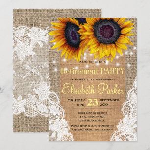 Zonnebloemen, schoot in het najaar van de herfst kaart