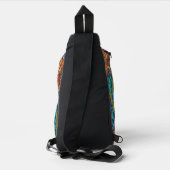Zonnebloemen Schoudertas Sling Bag (Achterkant)