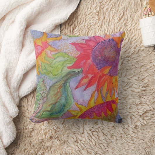 Zonnebloemen Sierkussen (Deken)