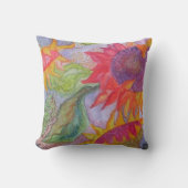 Zonnebloemen Sierkussen (Voorkant)