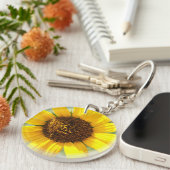 Zonnebloemen Sleutelhanger (Voorkant Rechts)