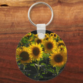zonnebloemen sleutelhanger (Voorkant)