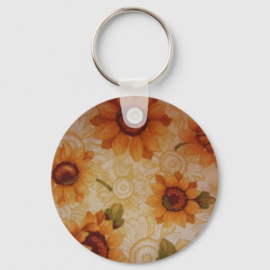 Zonnebloemen Sleutelhanger (Voorkant)
