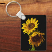 Zonnebloemen sleutelhanger (Voorkant)