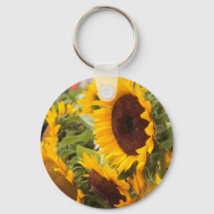 Zonnebloemen Sleutelhanger