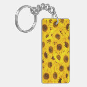 Zonnebloemen Sleutelhanger (Voorkant Links)