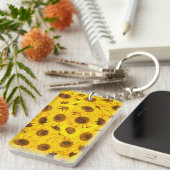 Zonnebloemen Sleutelhanger (Voorkant Rechts)
