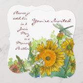 Zonnebloemen Snapdragon Bloemen 60ste Verjaardagsf Kaart (Voorkant / Achterkant)