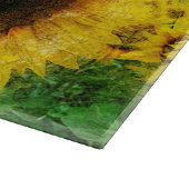 Zonnebloemen Snijplank (Hoek)