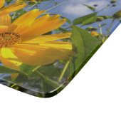 Zonnebloemen Snijplank (Hoek)