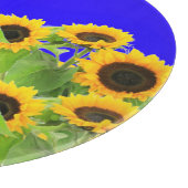 Zonnebloemen Snijplank (Hoek)