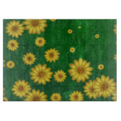 Zonnebloemen Snijplank (Voorkant)