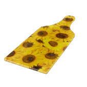 Zonnebloemen Snijplank (Hoek)