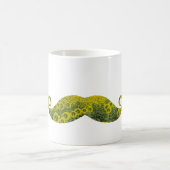 Zonnebloemen snor witte klassieke witte Mok (Center)