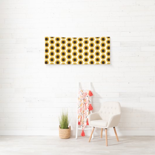  zonnebloemen spandoek (Insitu)