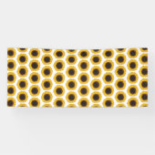  zonnebloemen spandoek (Horizontaal)