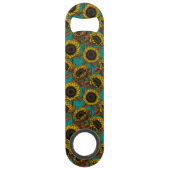 Zonnebloemen Speed Flessenopener (Voorkant)