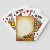 Zonnebloemen Speelkaarten (Achterkant)
