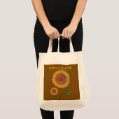 Zonnebloemen staan hoog tote bag (Voorkant (product))
