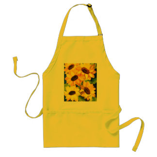 zonnebloemen standaard schort