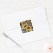 Zonnebloemen Sticker (Envelop)