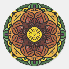 Zonnebloemen sticker