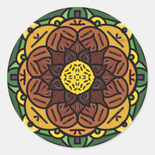 Zonnebloemen sticker
