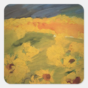 Zonnebloemen Sticker