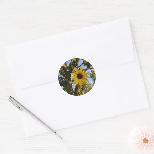 Zonnebloemen Stickers (Envelop)