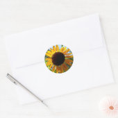 Zonnebloemen Stickers (Envelop)