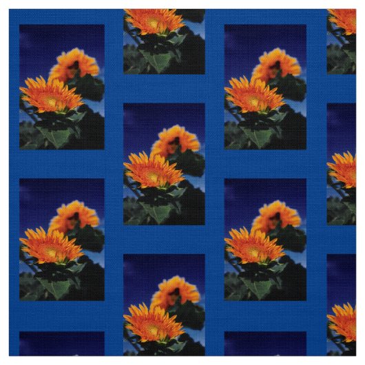 Zonnebloemen Stof (Swatch)