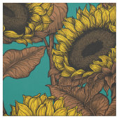 Zonnebloemen Stof (Swatch)