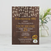 Zonnebloemen stralen herfst huisverwarming kaart (Staand voorkant)