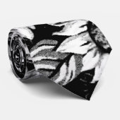 Zonnebloemen Stropdas (Opgerold)